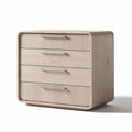 Wooden three-drawer storage cabinet for bedroom or living room 60 x 45 x 40cm
